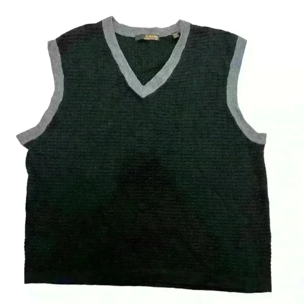Murano Wool Sweater Vest Size XL